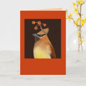 杉振りカード カード (黄色い花)