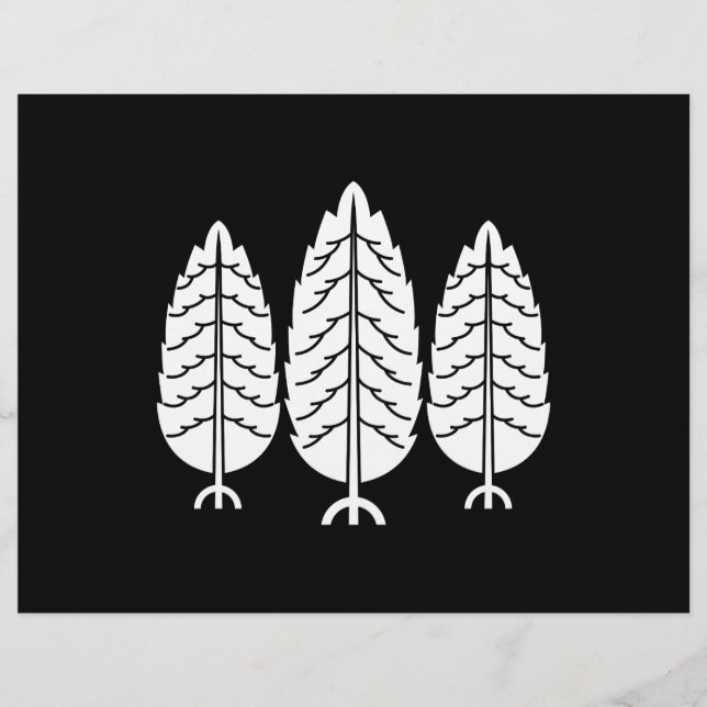 杉日本の三本 (正面)