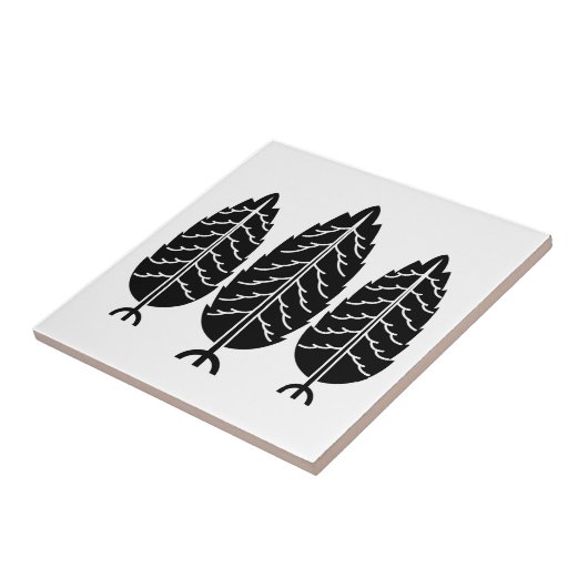 杉日本の三本 タイル (側面)