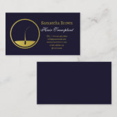 杉毛除去毛移植 名刺 (正面/裏面)