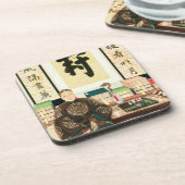 李代理Yingの素晴らしい皇后Tzu Hsiのポートレート コースター (左側)