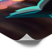 李偉が魅了した ポスター (角)