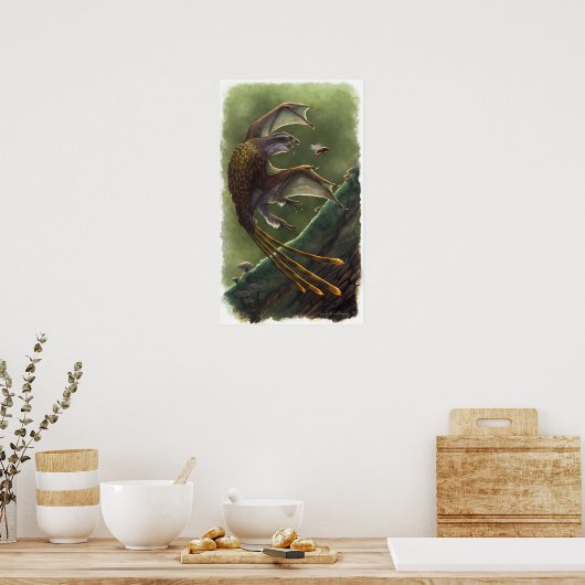 李旗 ポスター (キッチン)