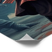 李氏女武術 – 韓国歴史学 ポスター (角)