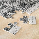 「李Giardini di RomからのQuirinaleの庭、 ジグソーパズル (側面)