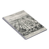 「李Giardini di RomからのQuirinaleの庭、 ノートブック (右側)