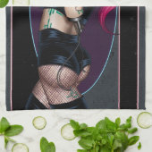 杏奈 キッチンタオル (折り畳み)