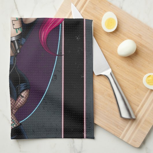 杏奈 キッチンタオル (四つ折り)