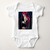 杏奈 ベビーボディスーツ (正面)