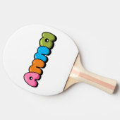 杏奈 卓球ラケット (横)