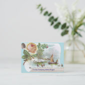 杏子のばら色のビクトリア時代の人貿易カード 名刺 (スタンド正面)