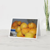 杏子の実のボウル カード (正面)