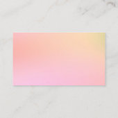 杏子の治療カード 名刺 (裏面)