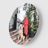 杏子標準プードル- Bocelli ラージ壁時計 (傾斜)