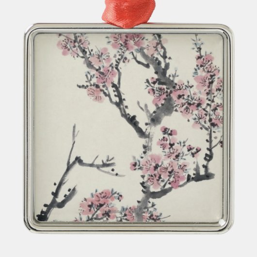 杏子 メタルオーナメント (正面)