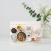 材料と道具 3 ポストカード (スタンド正面)