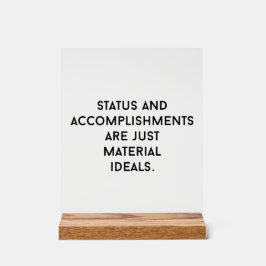 材料の理想アクリル記号 アクリルサイン