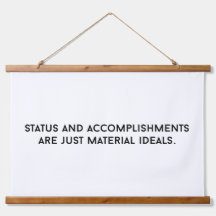 材料の理想ウッドトップウォールタペストリー