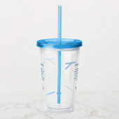 材料名の追加ビジネス名WebサイトQRコード アクリルタンブラー (右)