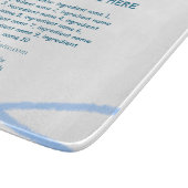 材料名の追加ビジネス名WebサイトQRコード カッティングボード (角)