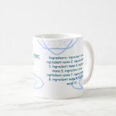 材料名の追加ビジネス名WebサイトQRコード コーヒーマグカップ (正面右)