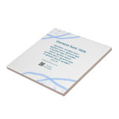 材料名の追加ビジネス名WebサイトQRコード タイル (側面)