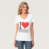 材料工学が好き Tシャツ (正面フル)