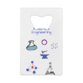 材料工学化学エンジニアリング クレジットカード栓抜き (裏面)