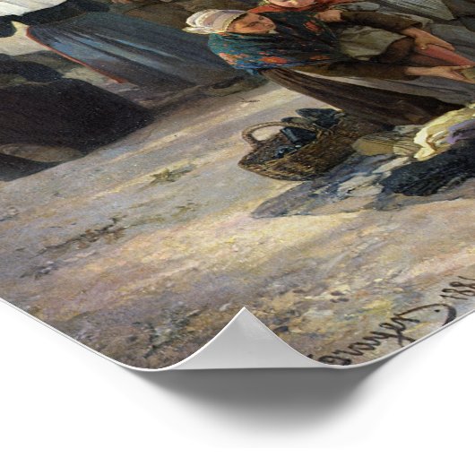 材料市場 ポスター (角)