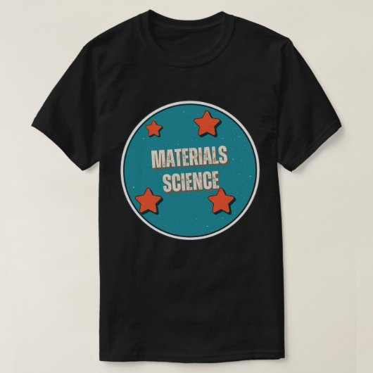 材料科学 Tシャツ (デザイン正面)