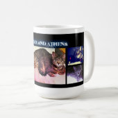 材木およびアテーナーの"兄弟姉妹"のマグ コーヒーマグカップ (正面右)