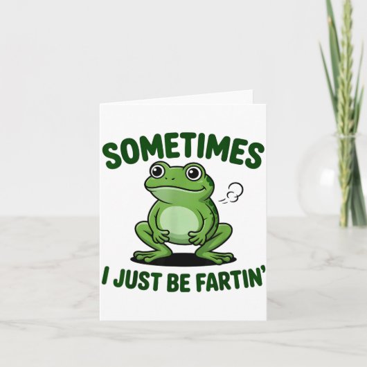 材木が趣味なら大丈夫 大工ジョークTシャツ カード (正面)