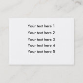 材木の名刺 名刺 (裏面)