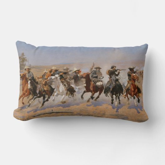 材木を急ぐ ランバークッション (正面)