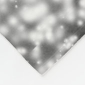 材木オオカミのフリースブランケット フリースブランケット (角)