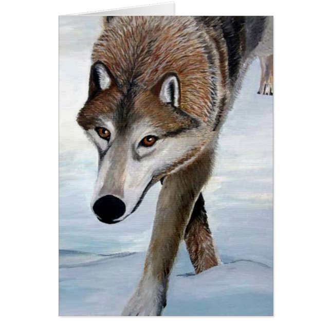 材木オオカミ (正面)