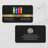 材木層のハンドマニングツール 名刺 (正面/裏面)