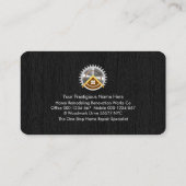 材木層のハンドマニングツール 名刺 (裏面)