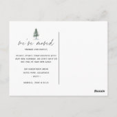 材木林 | New Neck of the Woods moving ポストカード (裏面)