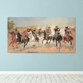 材木用ダッシュ1889 キャンバスプリント (インサイチュ (ウッドフロア))