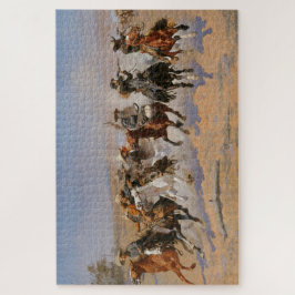 材木用ダッシュ ジグソーパズル