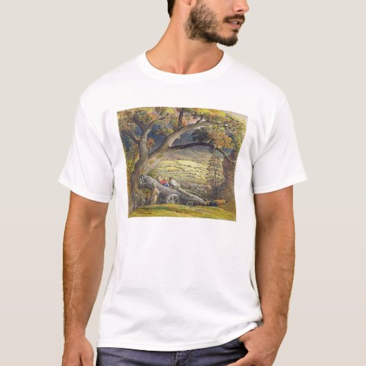 材木Wain、c.1833-34 (w/c及び紙のグワッシュ Tシャツ (正面)
