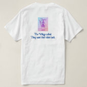 村おもしろいのバカ Tシャツ (デザイン裏面)