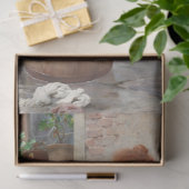 村でニュースを共有するウォシュラーイタリアン女性 薄葉紙 (ギフト)