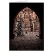 村のクリスマスカードに入る (正面)