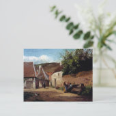 村のコーナーbyカミーユ・ピサロ ポストカード (スタンド正面)