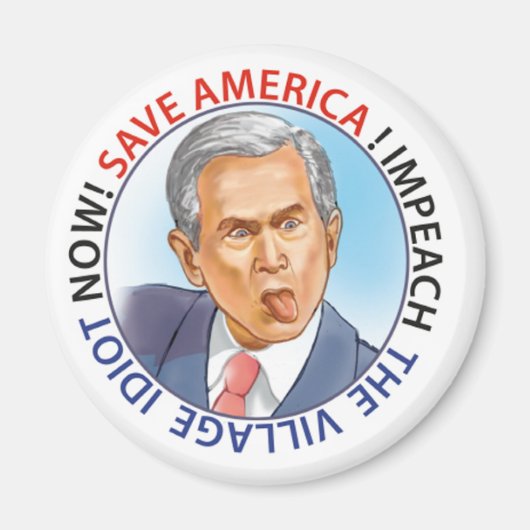 村のバカ マグネット (正面)