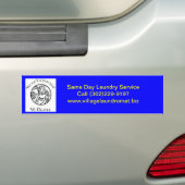 村のバンパーステッカー バンパーステッカー (車上)