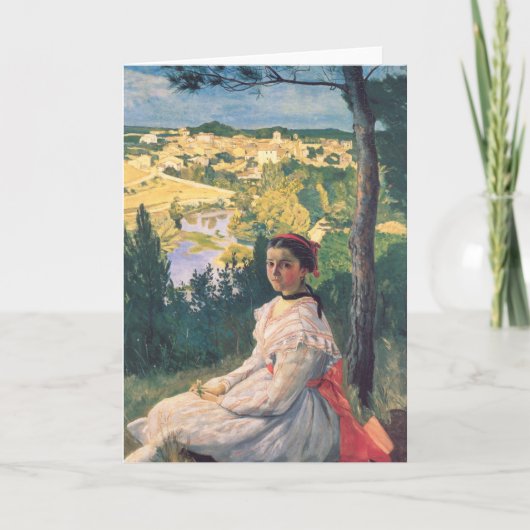 村のビュー |フレデリックéバéザイル カード (正面)