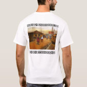 村の人々2のアフリカ、ラゴスSTAへの歓迎… Tシャツ (裏面)